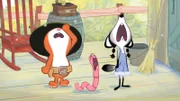 Nach einem Missgeschick zerstören Billy, Susi und Jojo aus Versehen die Kuckucksuhr des alten Jack.