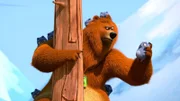 Grizzy hat einen Geistesblitz und versucht, die gesamte Truppe zu retten.