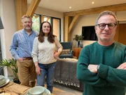 V.l. Kevin, Sam und Mark MIllar