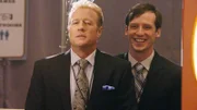 Trent Hazlit (Gregg Henry, l.) und Pantani (Riley Donahue)