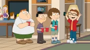 Vorne, l-r: Barry, Toshi, Snot, Steve