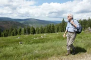 Herbert Pöhnl im Nationalpark Bayerischer Wald.