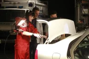 Haben sie eine heiße Spur? DEA Agent Luis Mitchell, mit McGee und Abby ...