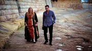 Suha Arafat mit Joel Soler.