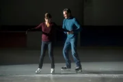Elizabeth Burke (Tiffani Thiessen) and Peter Burke (Tim DeKay)