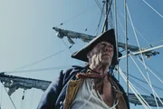 REENACTMENT - John Ward an Bord seines Schiffes. (Kredit: Dan Sharp/Dash Pictures)