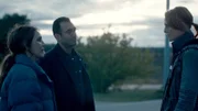 Veronika (Alexandra Rapaport, li.) und Nassir (Arvin Kananian) befragen eine Zeugin.