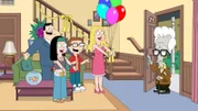 L-R: Klaus, Stan, Hayley, Steve, Francine, Max Jets