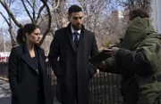 (v.l.n.r.) Maggie Bell (Missy Peregrym); Omar Adom Zidan (Zeeko Zaki)