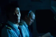 REENACTMENT - First Officer Hamid (played by Adriano Sobretodo Jr.) and Captain Shah ( played by Von Flores) in the cockpit of Malaysia Airlines Flight 370 on the night of its mysterious disappearance during a flight from Kuala Lumpur to Beijing on March 8,2014. (photo credit:  Cineflix/Darren Goldstein)