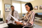 Dr. Paul Eckart (Florian Frowein) und Haruko Wedekind (Agnes Decker).