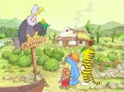 Auf der Suche nach echten Kakaobohnen landen Antje, der kleine Tiger und Fisch Schlüter zunächst auf einer mexkanischen Kaffeeplantage.