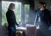 Jennifer Jareau (A.J. Cook, l.); Luke Alvez (Adam Rodriguez, r.)
