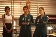 NELLA FOTO, DA SINISTRA: TAMARA TAYLOR (CAMILLE), MICHAEL CONLIN (ANGELA), EMILY DESCHANEL (BRENNAN)