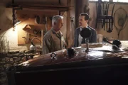 Leroy Jethro Gibbs (Mark Harmon, l.); Timothy McGee (Sean Murray, r.)