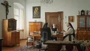 Klosterschwestern im Gespräch.