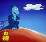 Die blaue Raupe neigt dazu sich sorgen zu machen, aber diesmal macht sie sich ganz besonders große Sorgen.