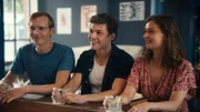 Titus (Titus Kraus, l.) und Nico freunden sich mit den Zwillingen Oliver (Lion Wasczyk) und Lilli (Fabienne Haller) an.