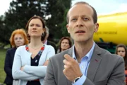 Julia Schranz (Tanja Krön), Alexander Linhardt (Roland Tauber).