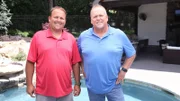 Justin Peek (L) and Kyle Peek as seen on Pool Kings (portrait)