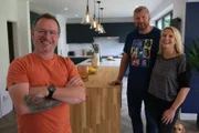 (v.l.n.r.) Mark Millar; Mike; Kerrie