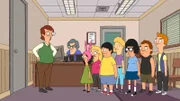 L-R: Mr. Frond, Ms. Schnur, Louise, Tammy, Gene, Jocelyn, Tina, Zeke, Jimmy Jr.