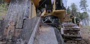 During the truck loading.