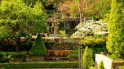 So hat der Handwerkskünstler Peter Berg seinen eigenen Garten angelegt.