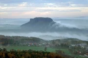 Abendnebel am Königstein
