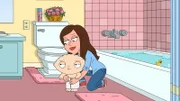 Stewie Griffin (l.); Alana Fitzgerald (r.)