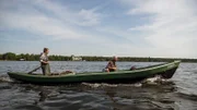 Maria und Andreas Thamm auf dem Müggelsee.