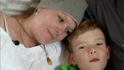 Wiebke und Sohn Finian geniessen jede freie Minute zusammen