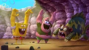 SpongeBob (l.), Patrick (m.)
