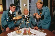 v.l.: Herbert Fink (Detlev Redinger), Karl Göbel (Hans-Martin Stier), Dieter Krause (Tom Gerhardt)