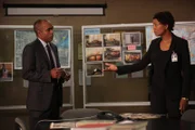 Ein neuer Fall beschäftigt sie: Chief Palmer (Tom Wright, l.), Tara (Aisha Tyler, r.) und das restliche Team ...