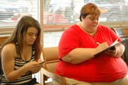 Paula and her daughter at Dr. Nowzaradan's office.