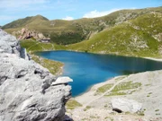 Der Wolayersee auf 2000m Seehöhe.