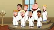 Peter Griffin (hinten Mitte r.)