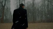 Nachstellung von Hitlers Spaziergang im Schnee.