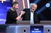 Die Kandidaten Oliver Korittke und Leonard Lansink am Panel - beide Schauspieler, Team "WILSBERG".