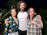 V.l.: Hannah, Joe Wicks, Lizzy