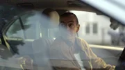 Naschgestellte Szene: Jack Unterweger im Auto.