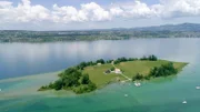 Insel Ufenau am Zürichsee.
