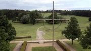 Der Erinnerungsort von Lidice. Das Dorf wurde aus Rache für das Heydrich-Attentat zerstört.