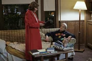 Gemeinsam ermitteln sie in einem neuen Mordfall: Gibbs (Mark Harmon, r.) und Judith McKnight (Jessica Walter, l.) ...