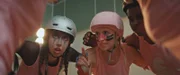 (v.l.n.r.) Absinthe Ni Touche (Suzanne De Baecque); Lola Bouvier (Chloé Jouannet); Acid Cyprine (Jisca Kalvanda)