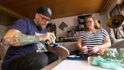 Andreas und Kathrin.  Die Verwendung des sendungsbezogenen Materials ist nur mit dem Hinweis und Verlinkung auf RTL+ gestattet.