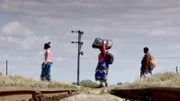 Ein Bahnübergang in Sambia.