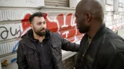 Ibrahim (li.) ist Palästinenser und lebt in Berlin und wird hier nur geduldet