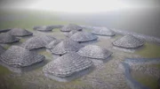 Wissenschaftler haben die Anlage von Ness of Brodgar am Computer rekonstruiert. Bis heute wurde keine neolithische Stätte ausgegraben, die so groß und eindrucksvoll war.